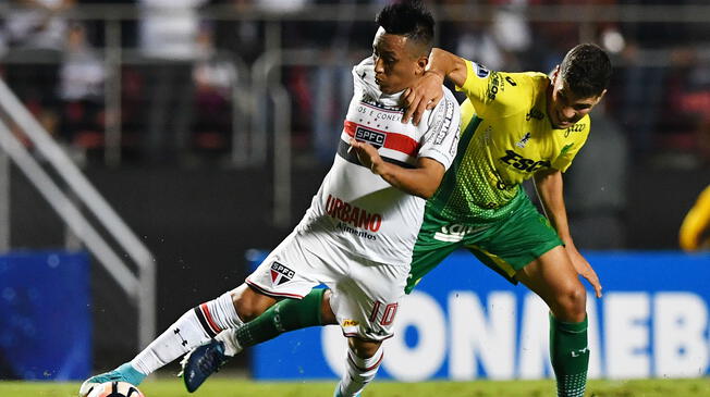 Sao Paulo: Christian Cueva no pudo evitar eliminación de la Copa Sudamericana