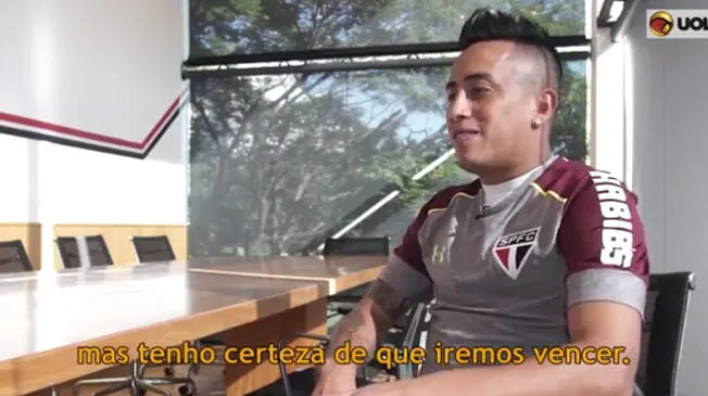 Christian Cueva cumple su segunda temporada en el Sao Paulo. 