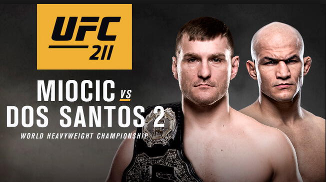 UFC 211 EN VIVO ONLINE Miomic vs. Dos Santos 2 FOX SPORTS: Título Pesos Pesados [Hora y canal]