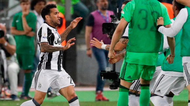 Juventus vs. Lazio: Dani Alves y el GO -LA-ZO en la final de Copa Italia [VIDEO]