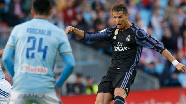 Real Madrid vs. Celta de Vigo: Cristiano Ronaldo y su GO-LA-ZO en Liga Santander [VIDEO]