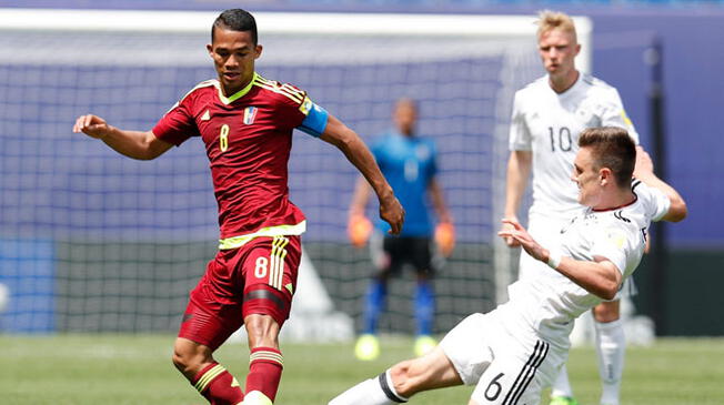 Mundial sub 20: Venezuela venció 2-0 a Alemania con este golazo
