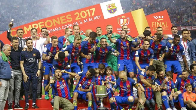 Barcelona venció al Alavés en la final de la Copa del Rey.