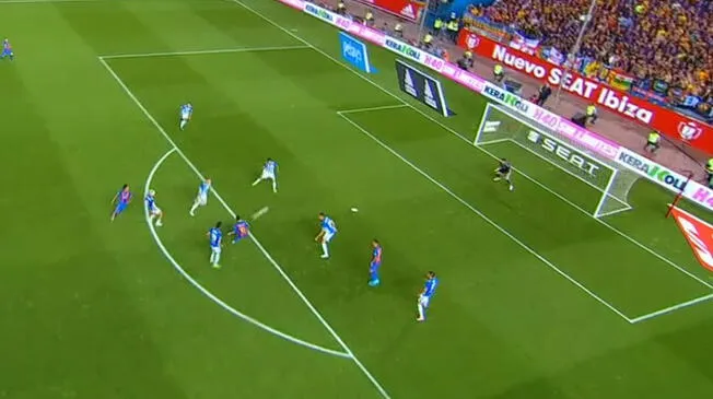 En el Barcelona vs. Alavés, Lionel Messi metió un golazo en la Copa del Rey.