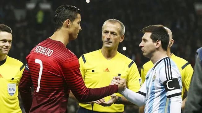 Cristiano Ronaldo se lleva de los mejor con Lionel Messi.