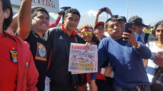 Melgar: así fueron recibidos los jugadores a su llegada a Arequipa