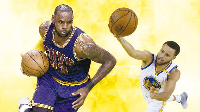 NBA: Stephen Curry reventó a LeBron James en arranque de los playoffs