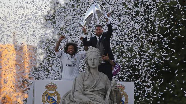 Real Madrid celebró por todo lo alto la obtención de la Champions League
