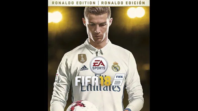 Cristiano Ronaldo confirmado como protagonista de la portada en el FIFA 18