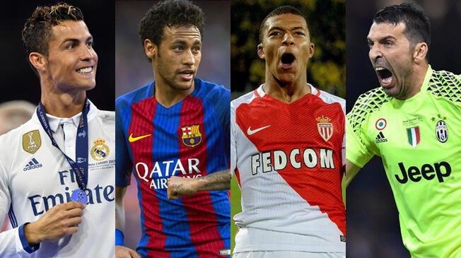 El 11 ideal de France Football está conformado por 4 jugadores del Res Madrid, 4 de Juventus, 2 del Monaco y 1 del Barcelona.