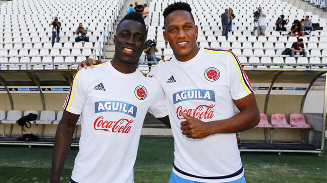 Davinson Sánchez (20 años) y Yerry Mina (22) destacan en sus clubes y en la Selección de Colombia.