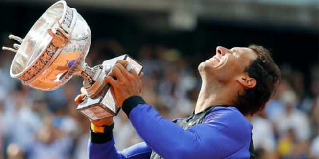 Rafael Nadal consiguió  su título número diez en un torneo como el Roland Garros