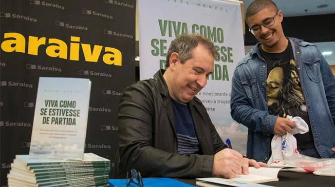 Rafael Henzel publicó el libro "Vive como si cada día fuera el último".
