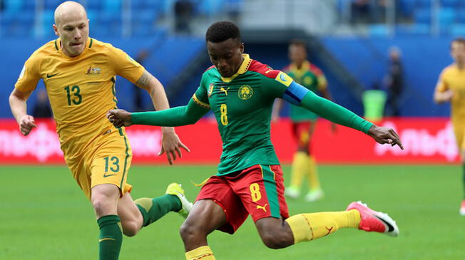 Camerún empató 1-1 con Australia y ambos quedan prácticamente eliminados de la Copa Confederaciones