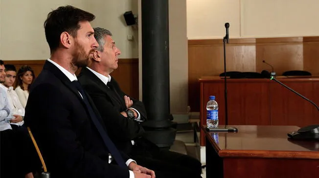 Lionel Messi fue condenado por defraudar 4,1 millones de euros. 
