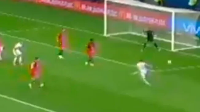 Pablo Hernández se falló increíble ocasión de gol en Copa Confederaciones 2017
