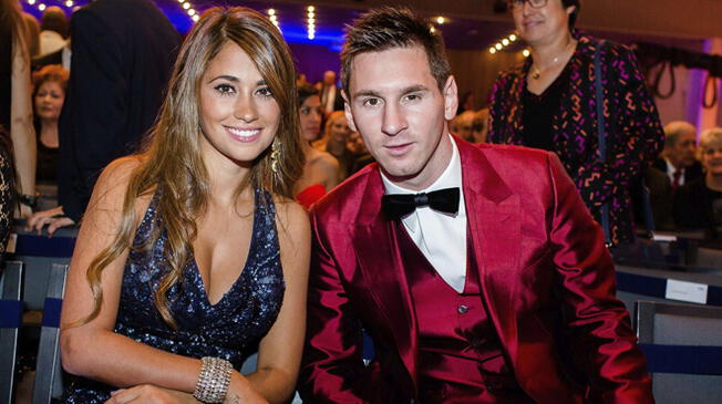 Antonela Rocuzzo es novia de Lionel Messi desde que ambos eran niños. 