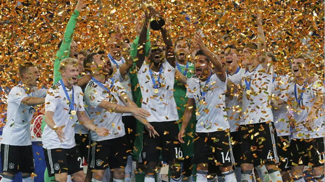 Alemania confirmó su supremacía mundial tras ganar la Copa Confederaciones