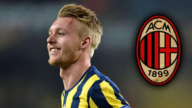 AC Milan llegó a un acuerdo con el defensa danés Simon Kjae