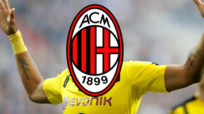Pierre-Emerick Aubameyang vuelve a sonar en el AC Milan.