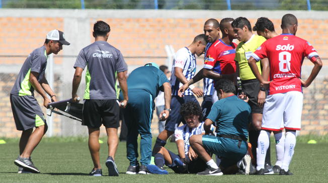 Alianza Lima: Óscar Vílchez podría perderse duelo ante Sport Huancayo por lesión