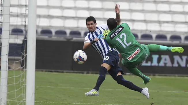 Germán Pacheco volvió a anotar tras seis fechas con Alianza Lima