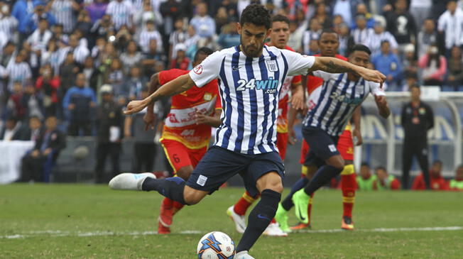 Luis Aguiar es el máximo goleador de Alianza Lima en esta temporada