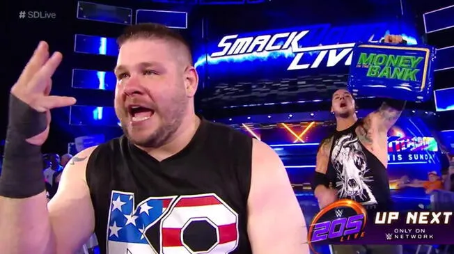 En WWE SmackDown Live, AJ Styles y Shinsuke Nakamura vencieron a Kevin Owens y Baron Corbin previo al Battleground 2017.
