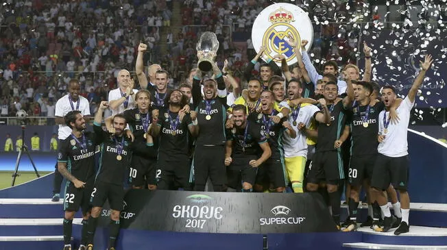 Real Madrid recibió premio “misiazo” por ganar la Supercopa de Europa