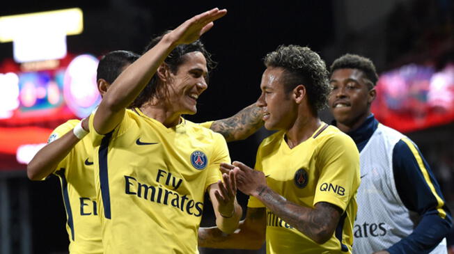 En el PSG vs. Guingamp, Neymar debuta con magistral habilitación y golazo en la Ligue 1.
