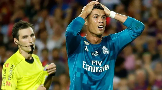 Comité de Apelación ratifica sanción de 5 partidos a Cristiano Ronaldo