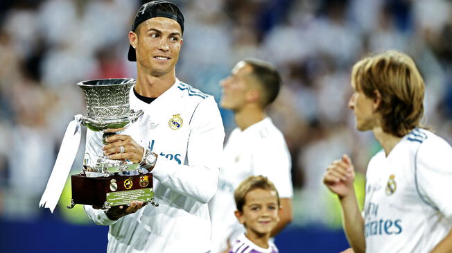 Real Madrid: así celebró Cristiano Ronaldo obtención de la Supercopa de España