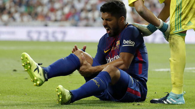 Luis Suárez es baja en Barcelona por un mes: se pierde debut de Champions League y Eliminatorias con Uruguay