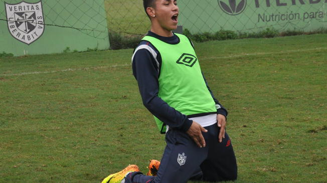 el joven atacante nacional vuelve al fútbol peruano luego de jugar en europa.
