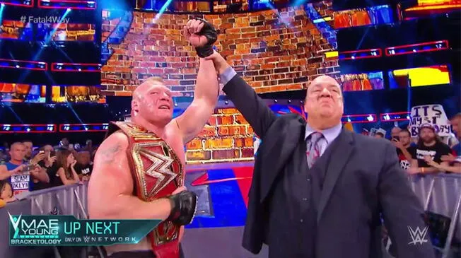 En el WWE SummerSlam 2017, Brock Lesnar continúa como campeón Universal tras una épica lucha cuádruple.