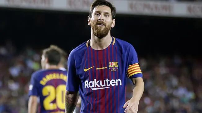 Lionel Messi recobró la alegría con Barcelona tras su debut en la Liga Santander