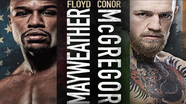 Conor Mcgregor vs. Floyd Mayweather, The Money Fight. Foto: Agencias