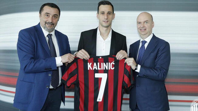 AC Milan hizo oficial a su nuevo fichaje: Nikola Kalinic