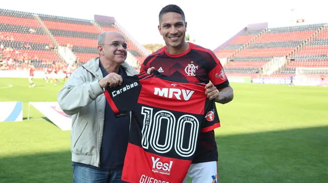 Paolo Guerrero celebró con Flamengo su partido 100 y llega entonado a la Selección Peruana