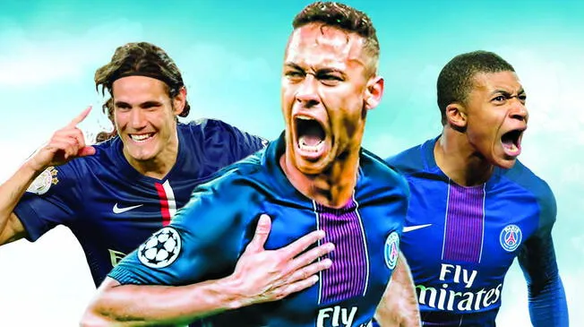 PSG: Kylian Mbappé, Neymar y Edinson Cavani formarán el tridente más caro de la historia