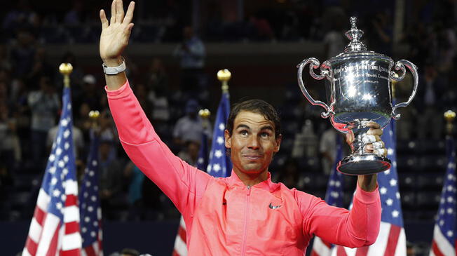 Rafael Nadal ganó su 16 Grand Slam y se pone a tres de Roger Federer con 19
