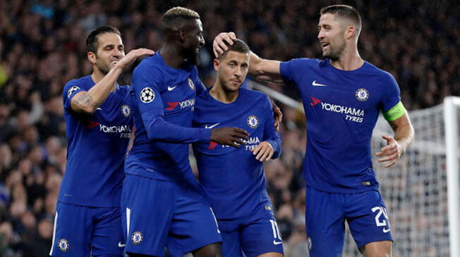 Chelsea venció 6-0 a Qarabag en la primera fecha de la Champions League.