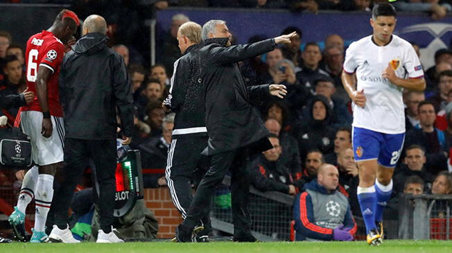 Paul Pogba estará varias semanas de baja en Manchester United, según José Mourinho. Foto: AP