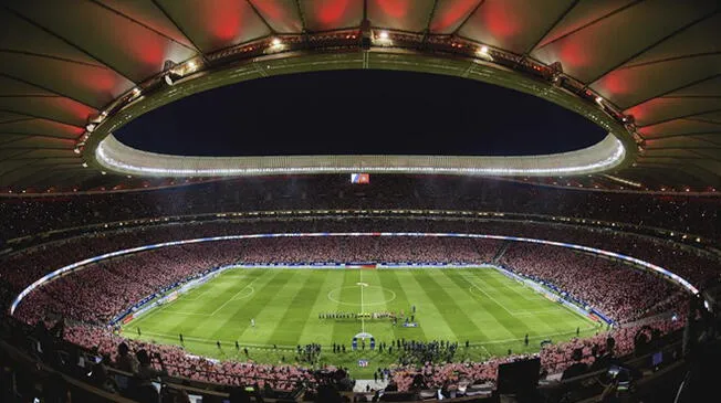 El Wanda Metropolitano también es conocido como el estadio La Peineta. 