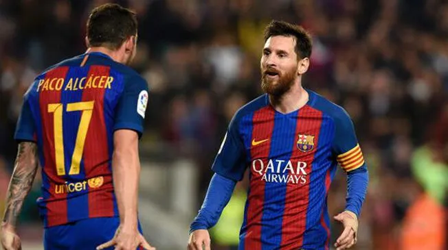 Paco Alcácer tiene una relación cercana con Lionel Messi. 