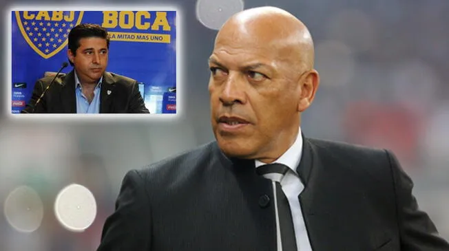 Roberto Mosquera arremete contra el presidente de Boca Juniors.
