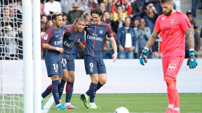 PSG: tridente de Neymar ya lleva 14 goles en esta temporada de la Ligue 1