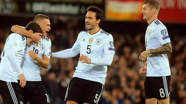 Alemania vs. Irlanda del Norte HOY EN VIVO ONLINE ESPN: teutones ganan 2-0 por Eliminatorias Rusia 2018