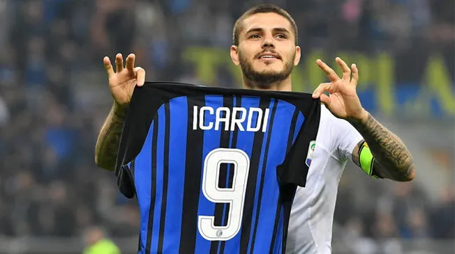 Inter se quedó con el clásico de Milán gracias a un hat-trick de Mauro Icardi