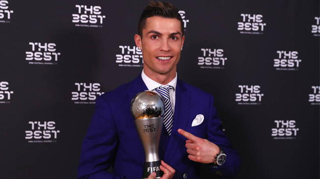 Cristiano Ronaldo recibirá su segundo premio The Best.